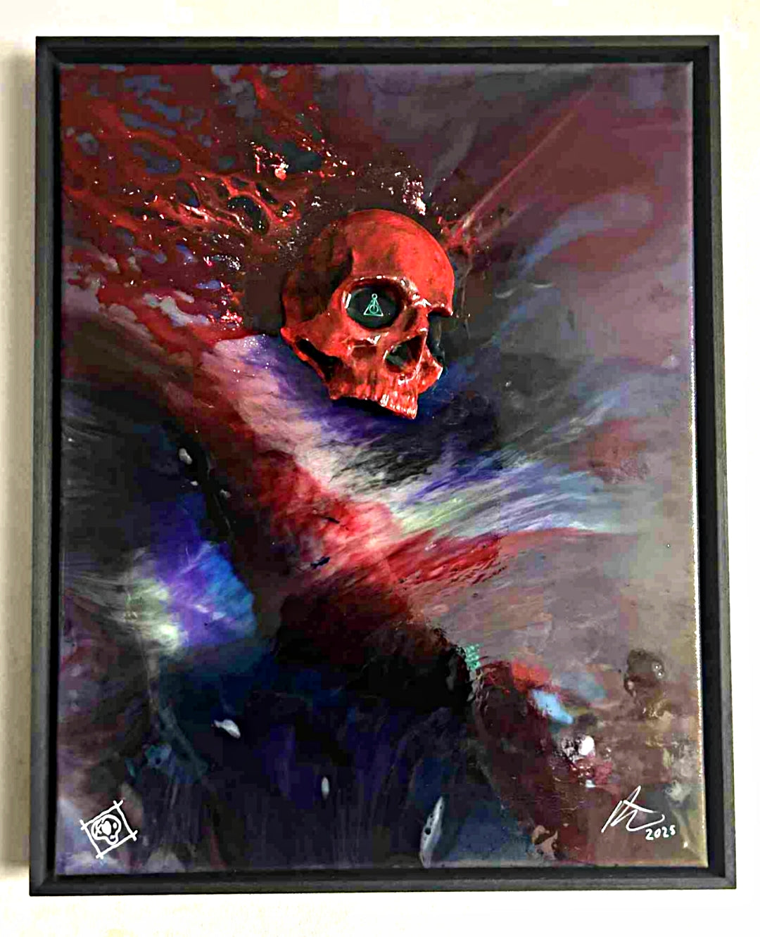 Original art pieces.