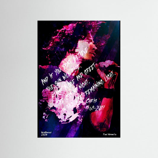 Legends. Chris. Paper print.