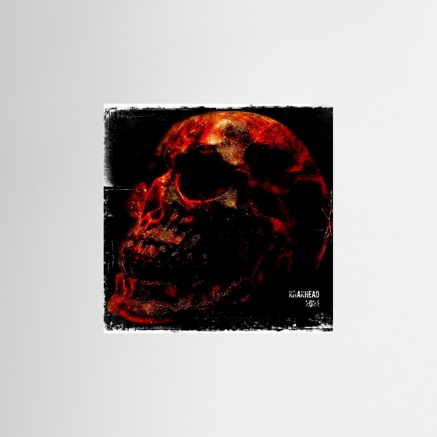 Remnants of the inferno. Print.