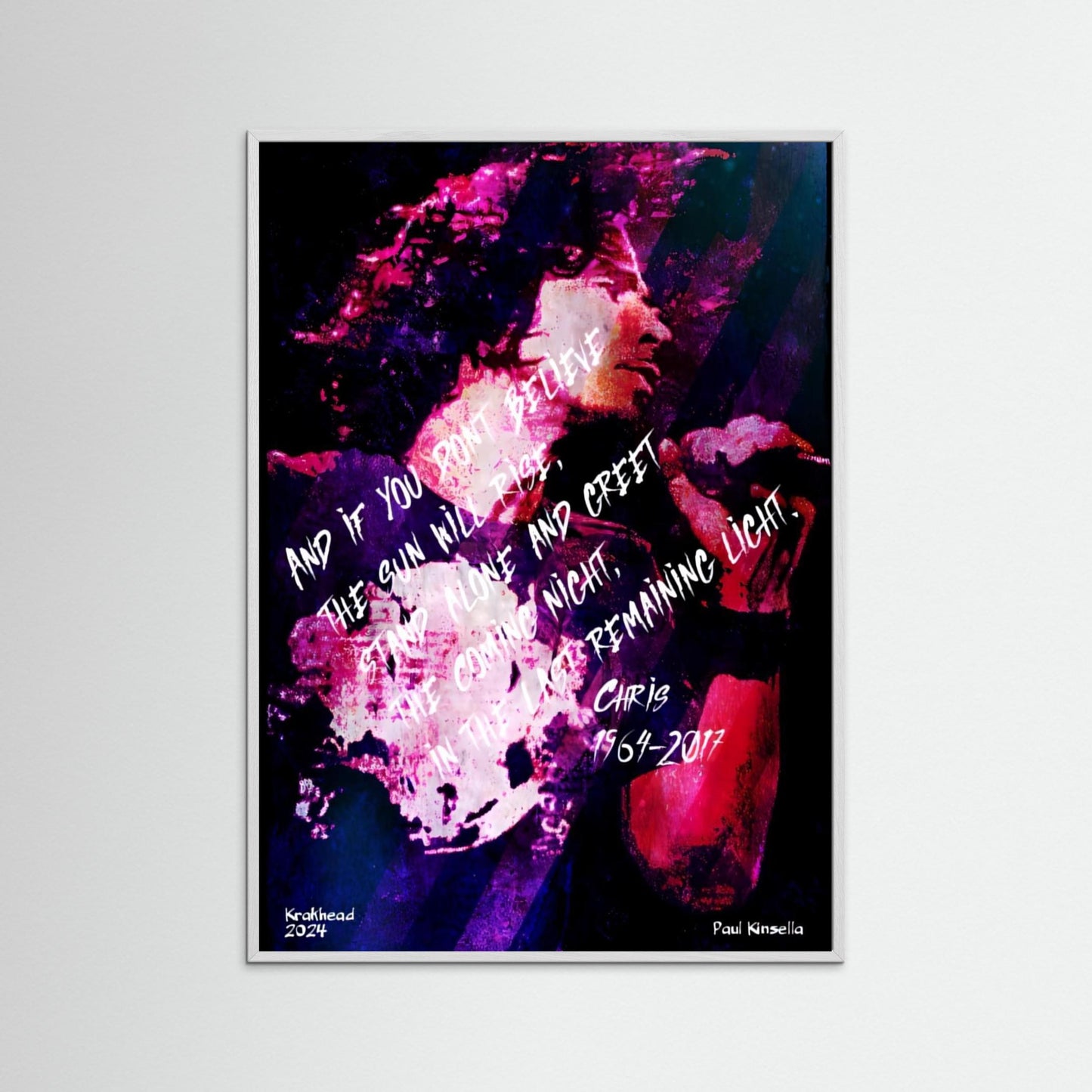 Legends. Chris. Paper print.