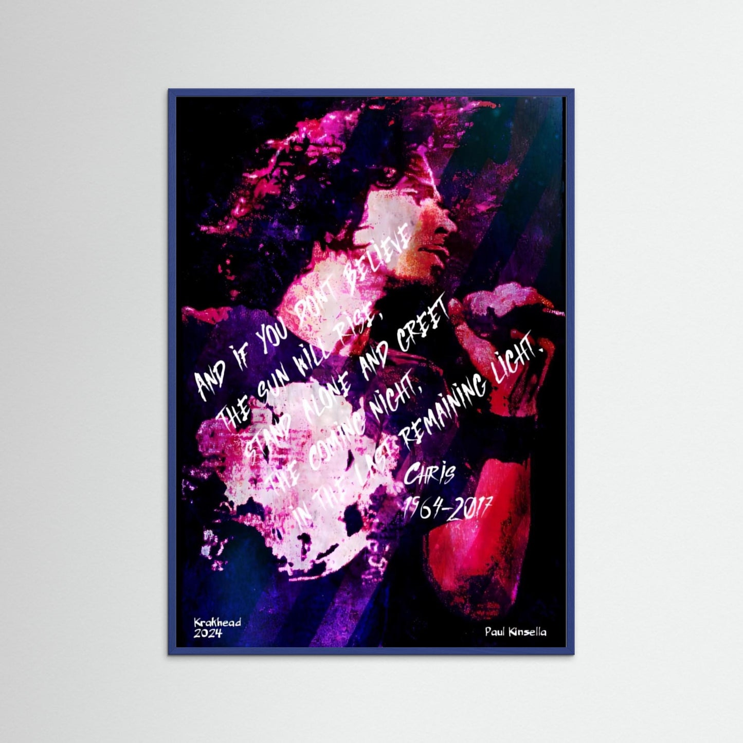 Legends. Chris. Paper print.