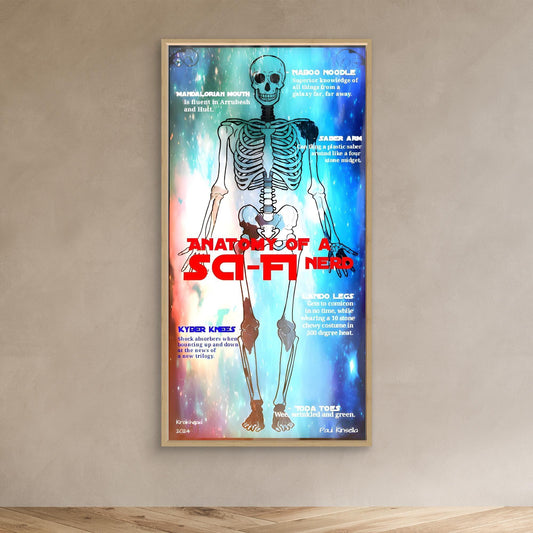 Anatomy of a sci-fi nerd.
