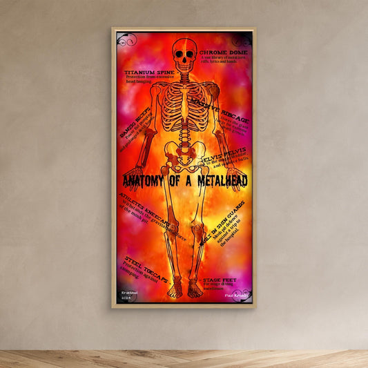 Anatomy of a metalhead.