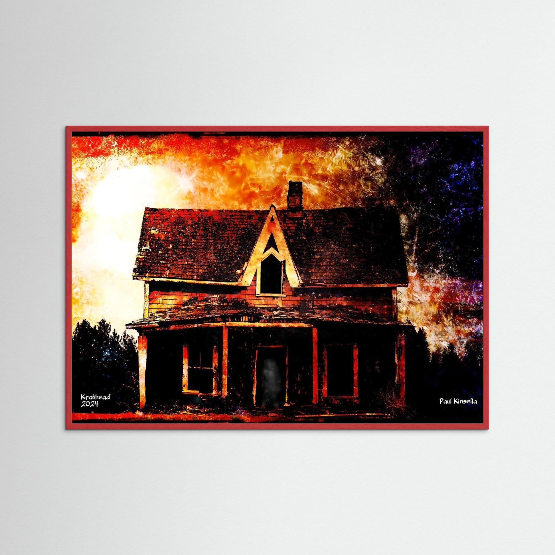 The Guest. Paper print.
