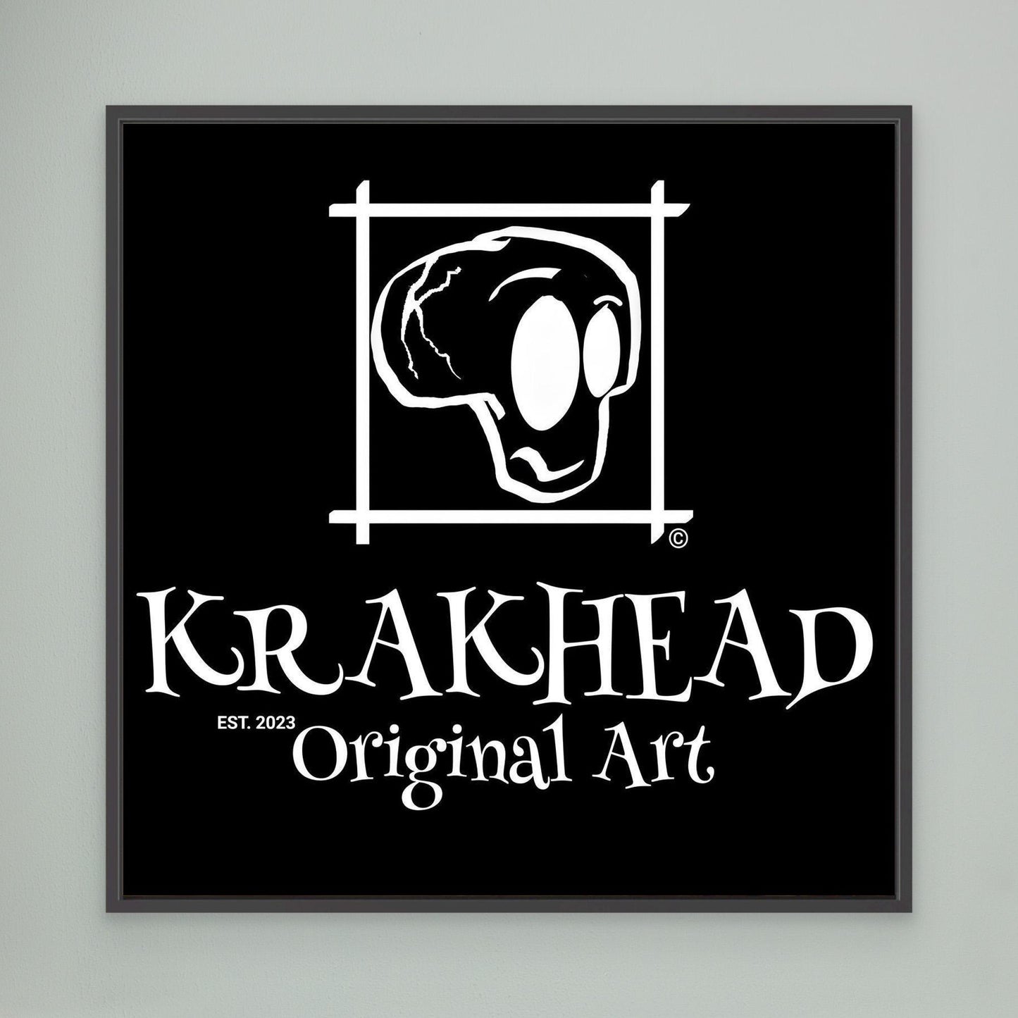 Krakhead original art logo.