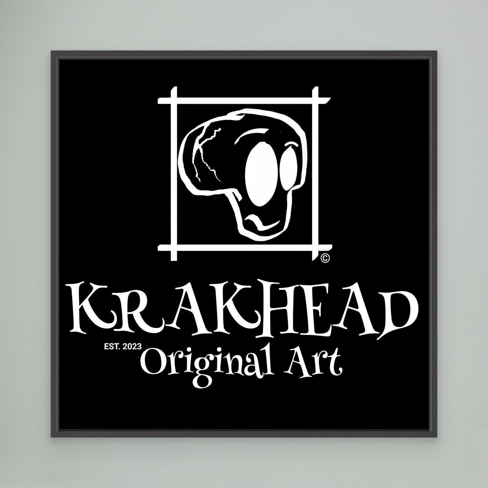 Krakhead original art logo.