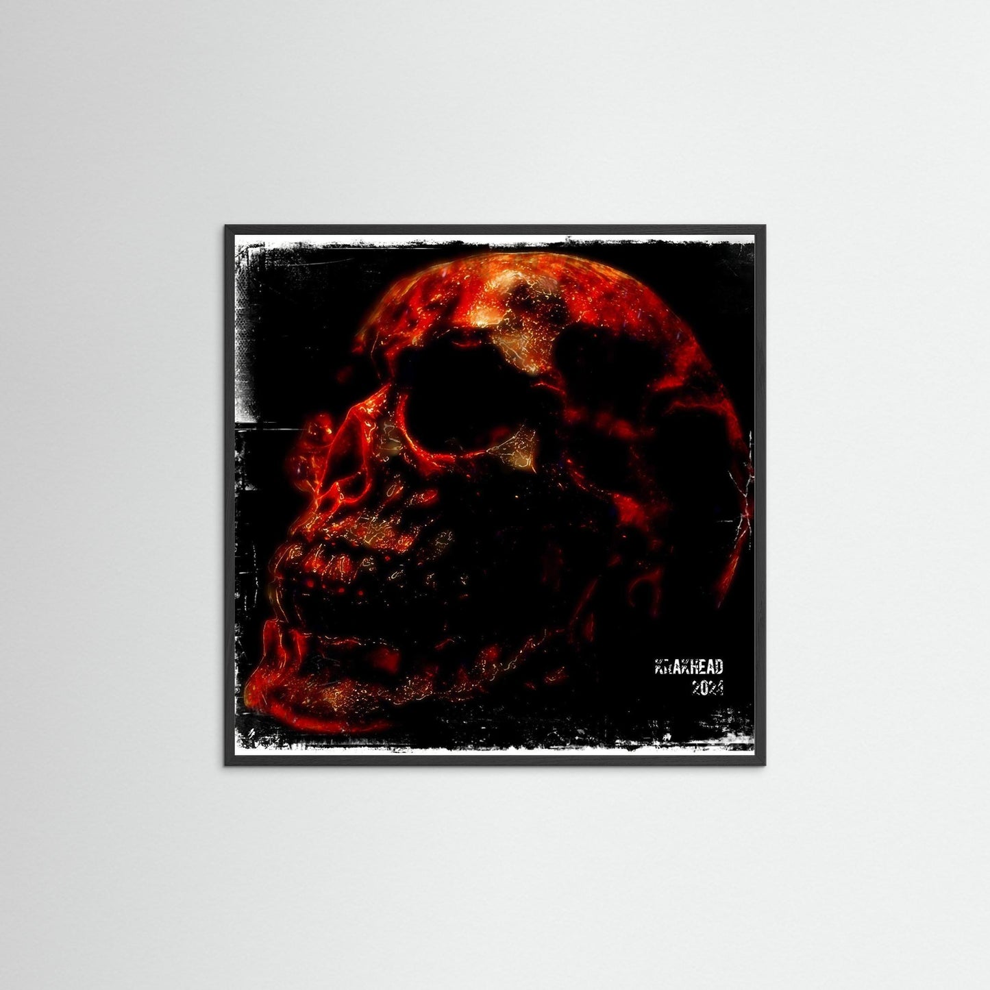 Remnants of the inferno. Print.