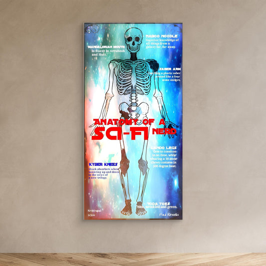 Anatomy of a sci-fi nerd.