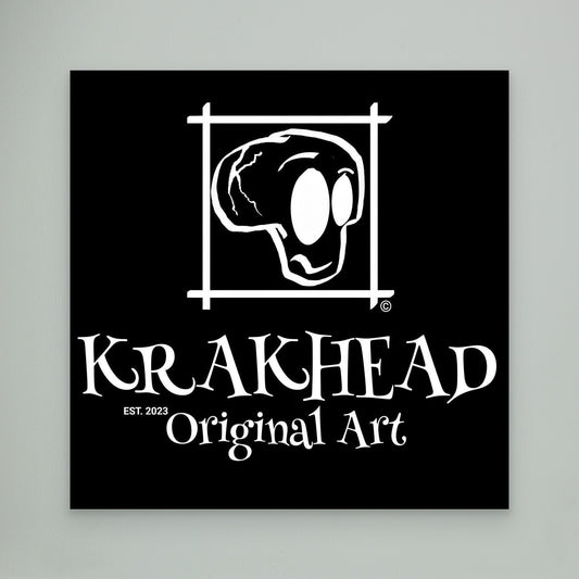 Krakhead original art logo.