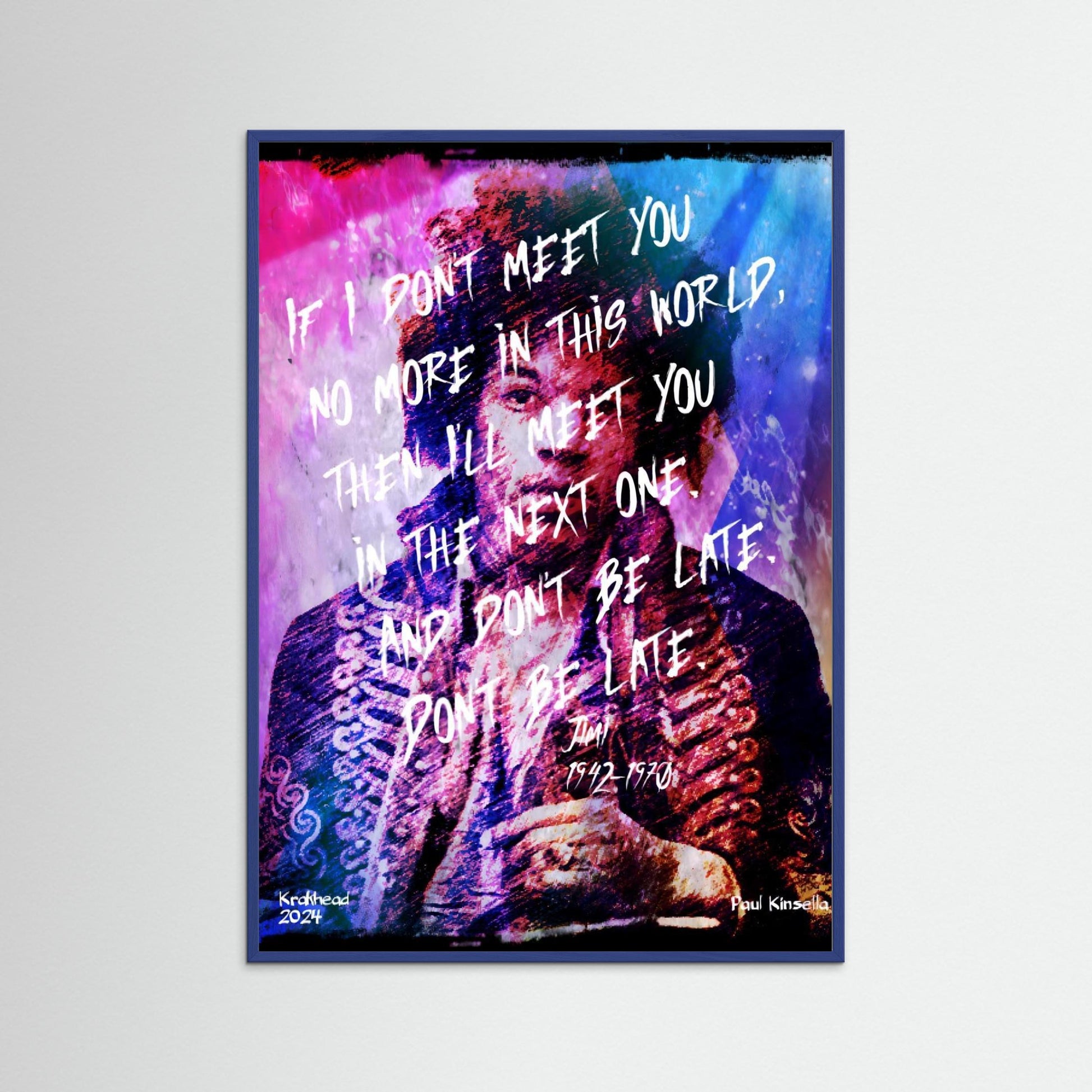 Legends. Jimi. Paper print.