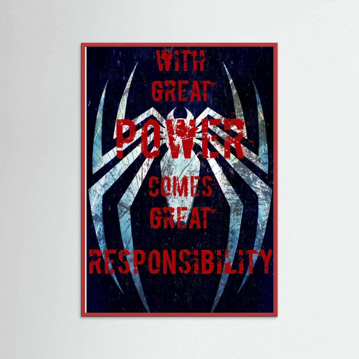 The greatest power. Paper print.