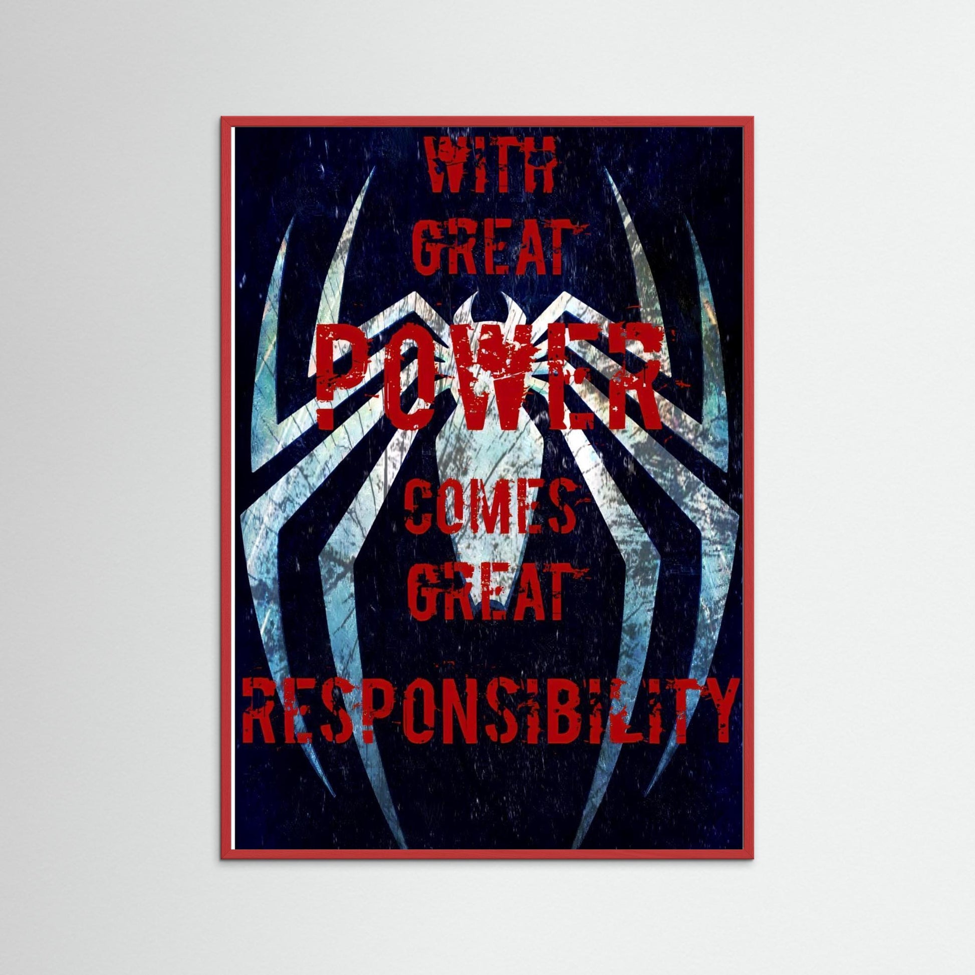 The greatest power. Paper print.