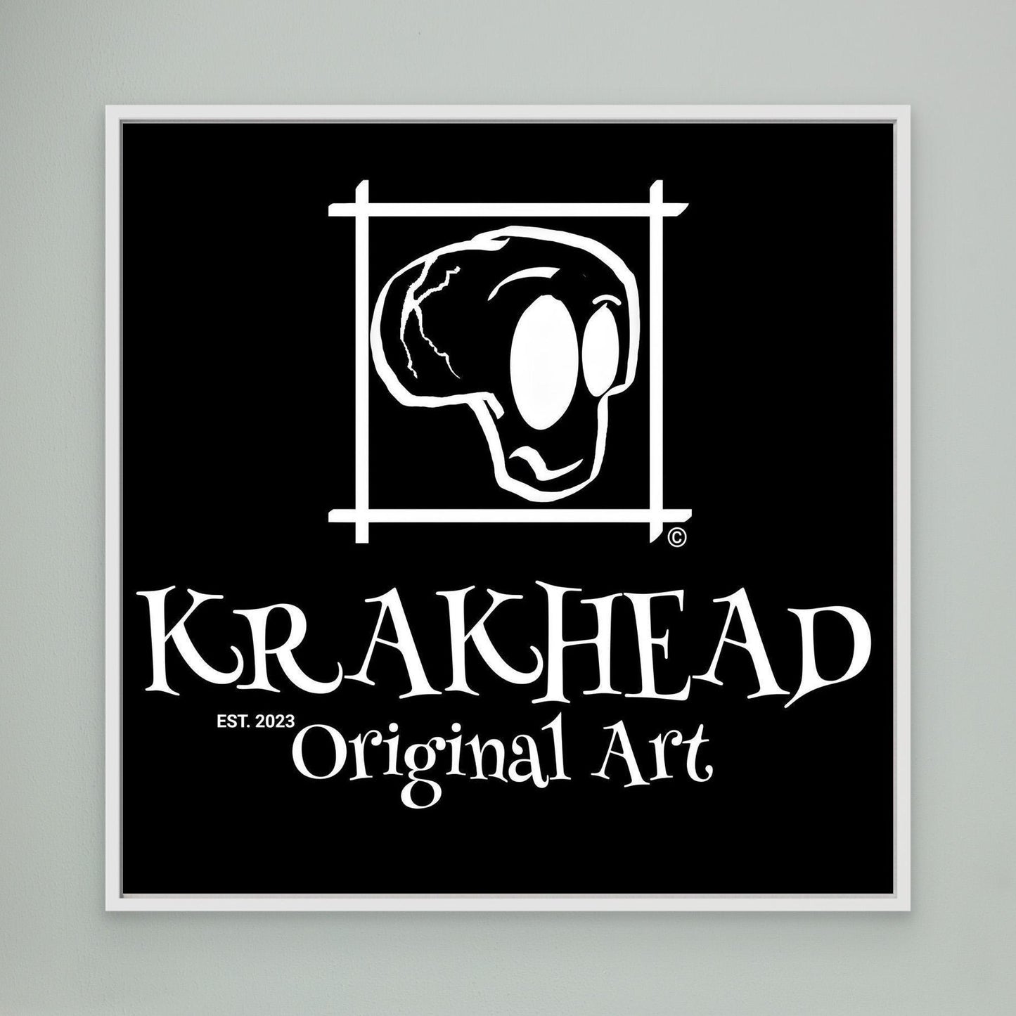 Krakhead original art logo.