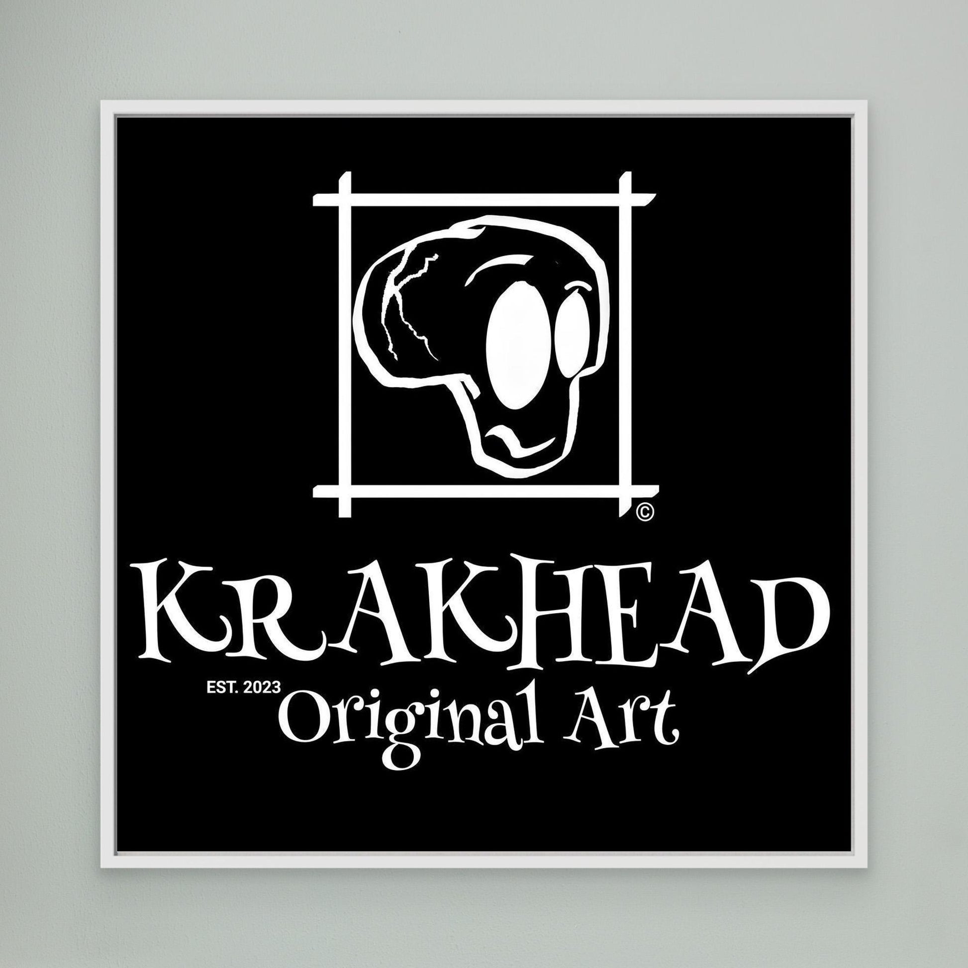 Krakhead original art logo.